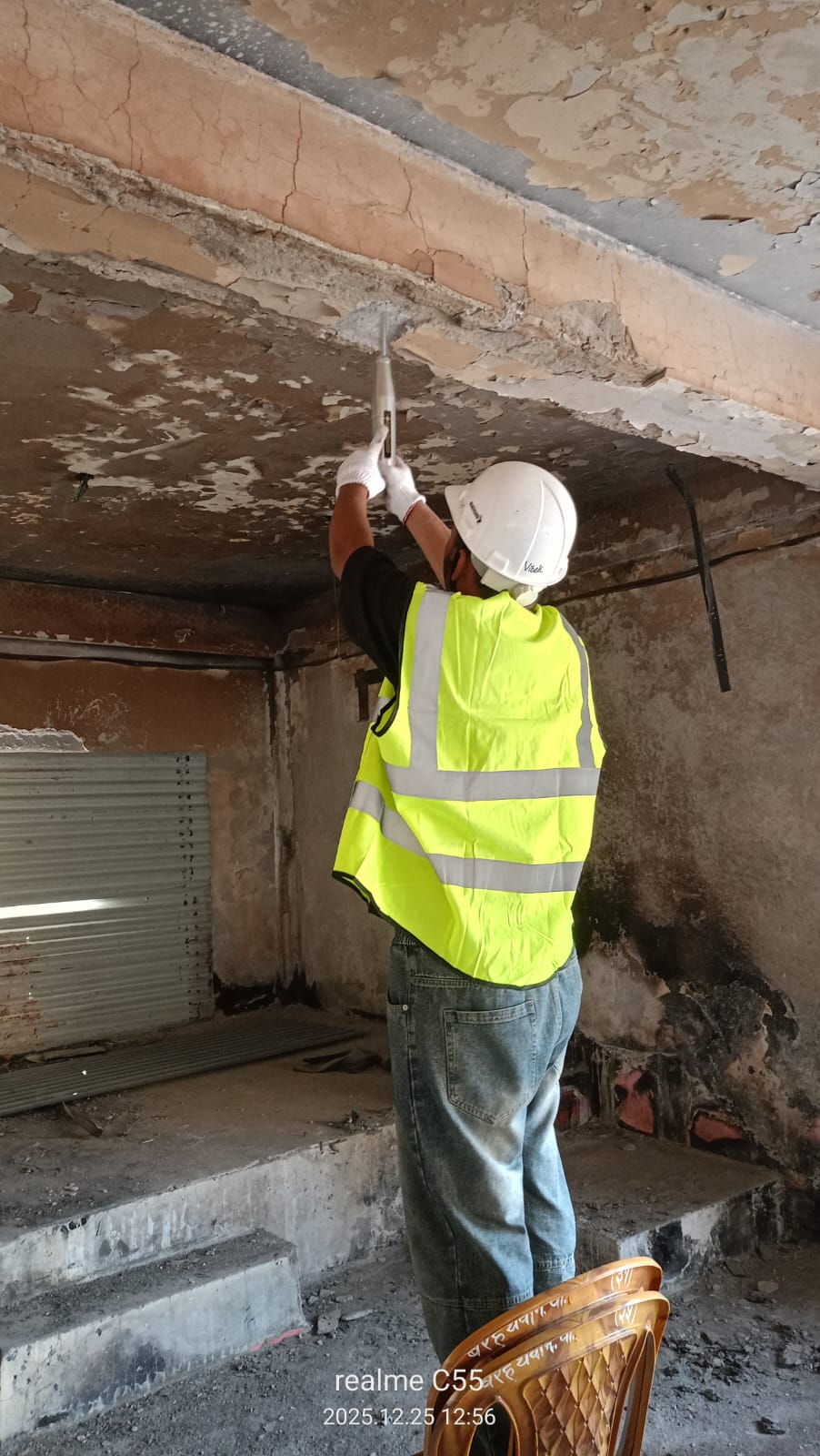 Schmidt Rebound Hammer Test